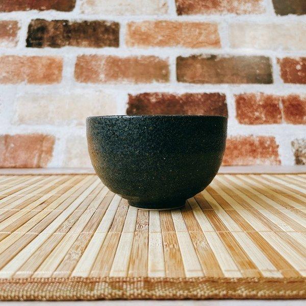 黒備前吹き つけ麺セット 日本製 美濃焼 食器 陶器 和食器 深皿 備前風