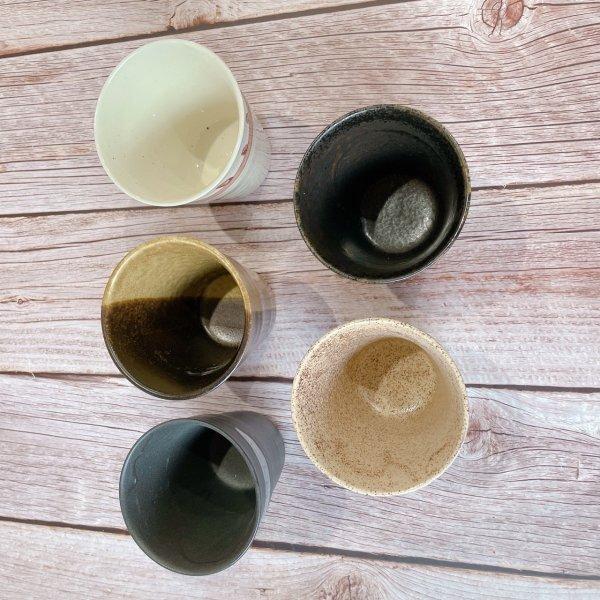 Zen モカファイブ フリーカップ 小 ５個セット かわいい おしゃれ 小さい コップ カップ コーヒー 酒 お茶 ジュース 日本製 美濃焼 陶器 Ymk19set 陶器ショップ Kaede 通販 Yahoo ショッピング