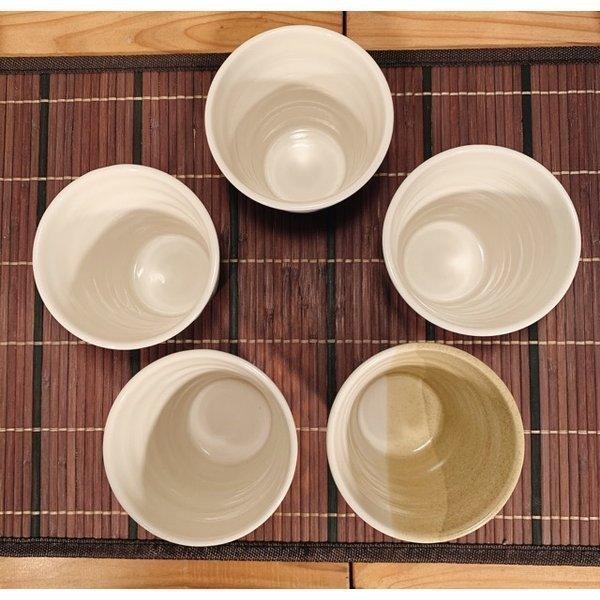 Zen ドットペイント フリーカップ 5個セット 日本製 美濃焼 陶器