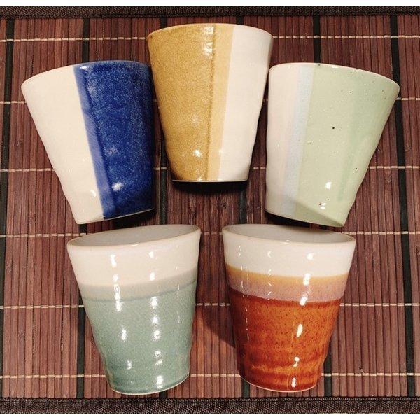 Zen 店舗良い グレースハーモニー フリーカップ 日本製 美濃焼 陶器 おしゃれ コップ お茶 ビール かわいい タンブラー カップ