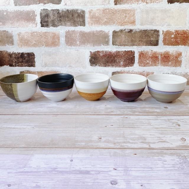 5個セット おしゃれ 丼ぶり 丼 小丼 茶碗 ボウル Zen ブラウントーン