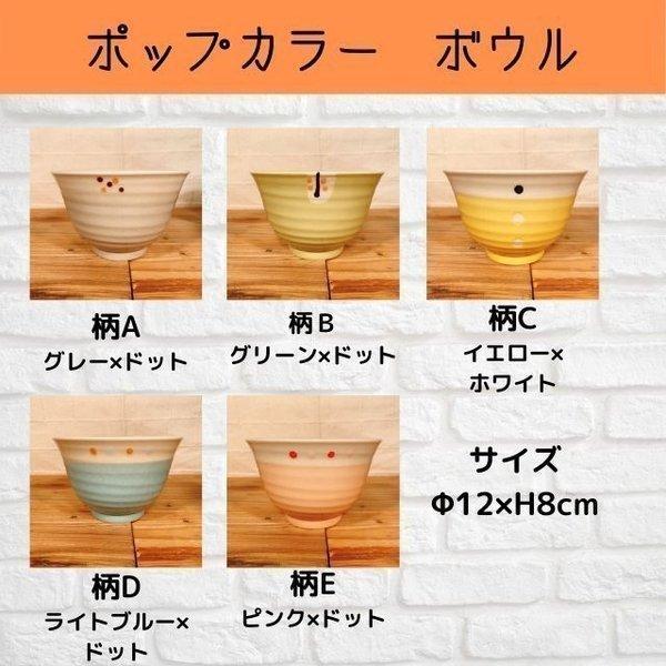 Zen ポップカラー ボウル 5個セット 日本製 美濃焼 食器 陶器 うつわ