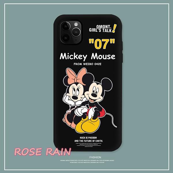 フォンケース ミッキマウスキャラクター 可愛い Iphoneケース アイフォンスマホケース シリコン プラスチック素材 Phonecase04 ローズレイン 通販 Yahoo ショッピング