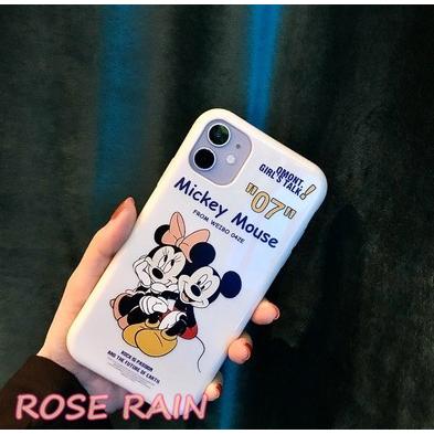 フォンケース ミッキマウスキャラクター 可愛い Iphoneケース アイフォンスマホケース シリコン プラスチック素材 Phonecase04 ローズレイン 通販 Yahoo ショッピング