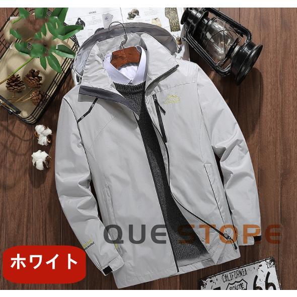 マウンテンパーカー メンズ アウトドア ライダースジャケット ウェア アウター 防風 防水 マウンテンパーカー メンズ アウトドア 暖かい　防風春秋服 | ブランド登録なし | 20