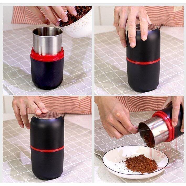 未使用 小型 粉砕機 製粉機 コーヒー 塩 胡椒 スパイス 調味料 岩塩 等