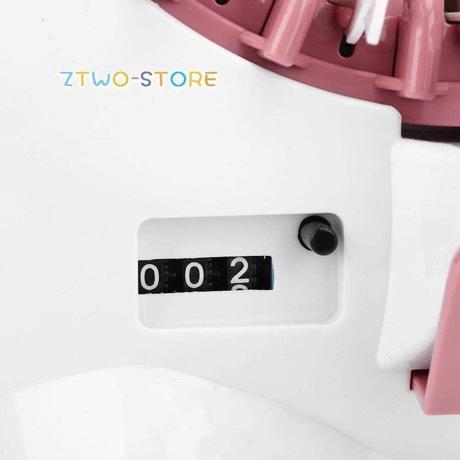 22針 編み機おもちゃ 編みキット 編み物おもちゃ 22針 編み機玩具 丸型 毛糸付き 調節能 愛いペンギンタイプ 子供用ミシンおもちゃ |  | 06