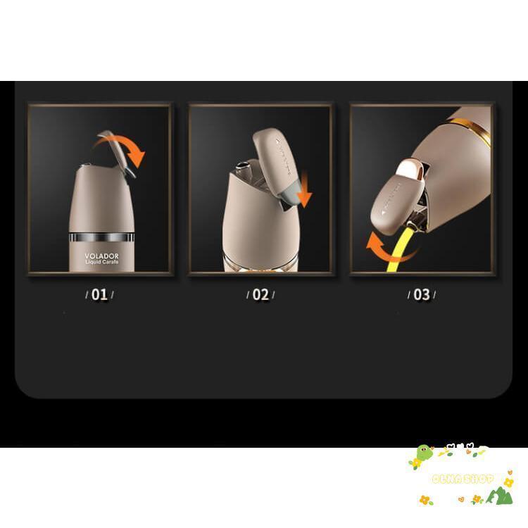 4本セット オイルボトル 500ml オイルポット 醤油差し 詰め替え 自動開閉 透明 ガラス 調味料入れ 油入れ ドレッシングボトル 調味料容器 |  | 16