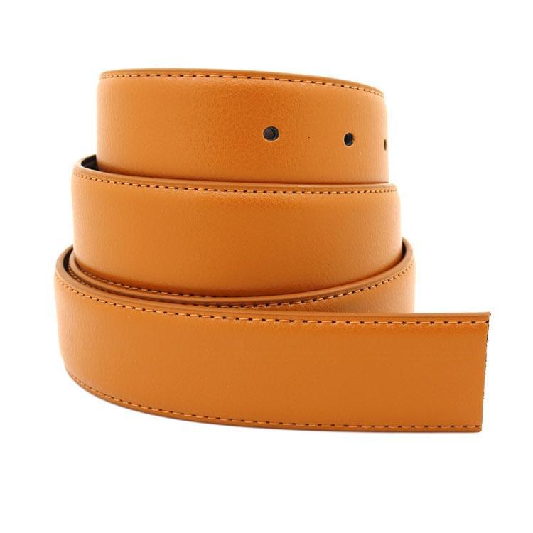 ベルト バックルなし ゴルフ メンズ ベルトのみ 33mm  穴なし 帯のみ 革のみ 交換用 替えベルト ベルト革のみ 無段階 オートロック ワン |  | 13