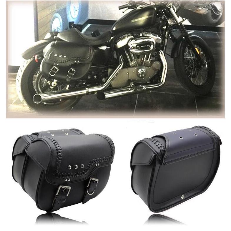 バイク用　アメリカン　サイドバック バイク用 アメリカン サイドバッグ 大容量BIGサイズ 左右セット