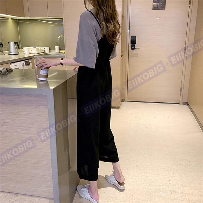 【大特価】サロペット パンツ 春 夏 オールインワン レディース サロペットパンツ バックフリル サロペットオーバーオール コットン 綿 デザインがかわいい | ブランド登録なし | 07