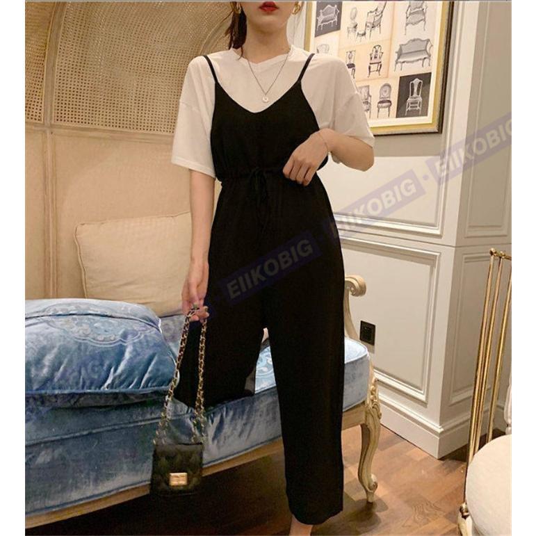 【大特価】サロペット パンツ 春 夏 オールインワン レディース サロペットパンツ バックフリル サロペットオーバーオール コットン 綿 デザインがかわいい | ブランド登録なし | 08