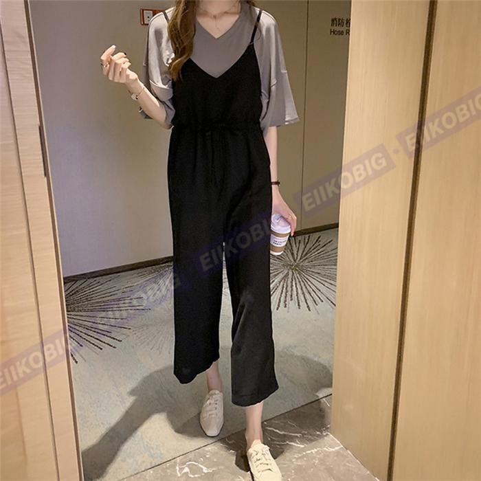 【大特価】サロペット パンツ 春 夏 オールインワン レディース サロペットパンツ バックフリル サロペットオーバーオール コットン 綿 デザインがかわいい | ブランド登録なし | 09