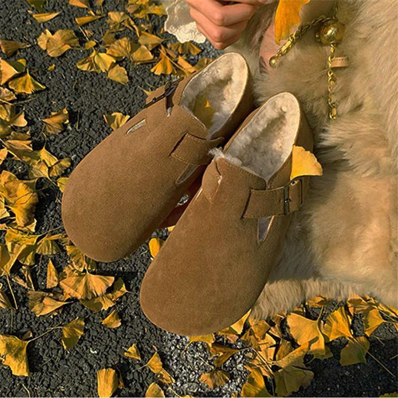 【特価】スリッパ ルームシューズ レディース もこもこ ルームウェア バックル あったか 無地 裏起毛 カジュアル 履きやすい 室内着 暖かい トレンド | ブランド登録なし | 09