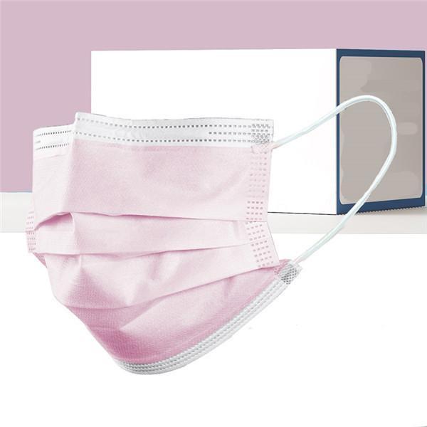 【値下げ】マスク 不織布 子供 用 通学 こども 柄入り 使い捨て おしゃれ 立体 50枚 星柄 カラー 小さめ 苺柄 立体構造 蒸れにくい 3層構造 飛沫防止 | ブランド登録なし | 19