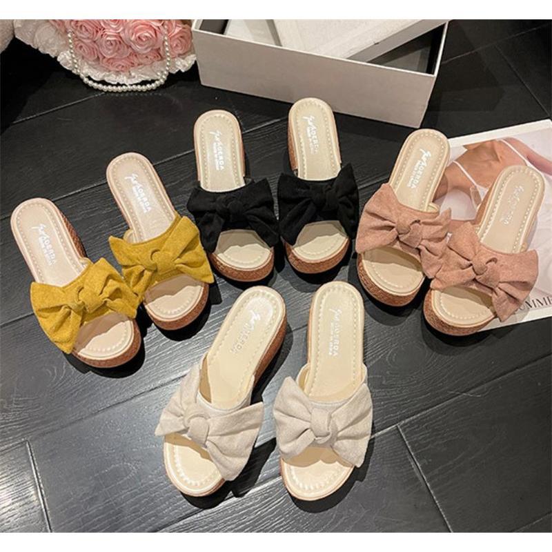 サンダル レディース ミュール 厚底 サマーサンダル 蝶結び リボンサンダル ウエッジソール カジュアル 履きやすい おしゃれ きれいめ アウトドア | ブランド登録なし | 08