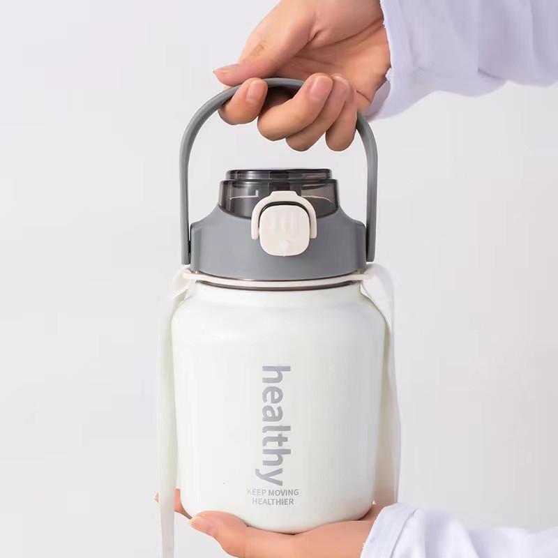 水筒 1リットル タンブラー ステンレス ステンレスボトル 保冷 保温 真空 大容量 マグボトル シンプル アウトドア 旅行 登山 持ち運び キャンプ | ブランド登録なし | 15