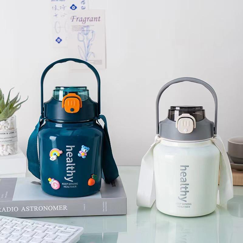 水筒 1リットル タンブラー ステンレス ステンレスボトル 保冷 保温 真空 大容量 マグボトル シンプル アウトドア 旅行 登山 持ち運び キャンプ | ブランド登録なし | 10