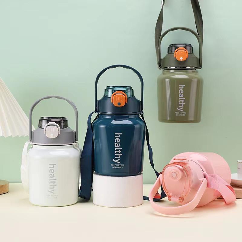 水筒 1リットル タンブラー ステンレス ステンレスボトル 保冷 保温 真空 大容量 マグボトル シンプル アウトドア 旅行 登山 持ち運び キャンプ | ブランド登録なし | 13