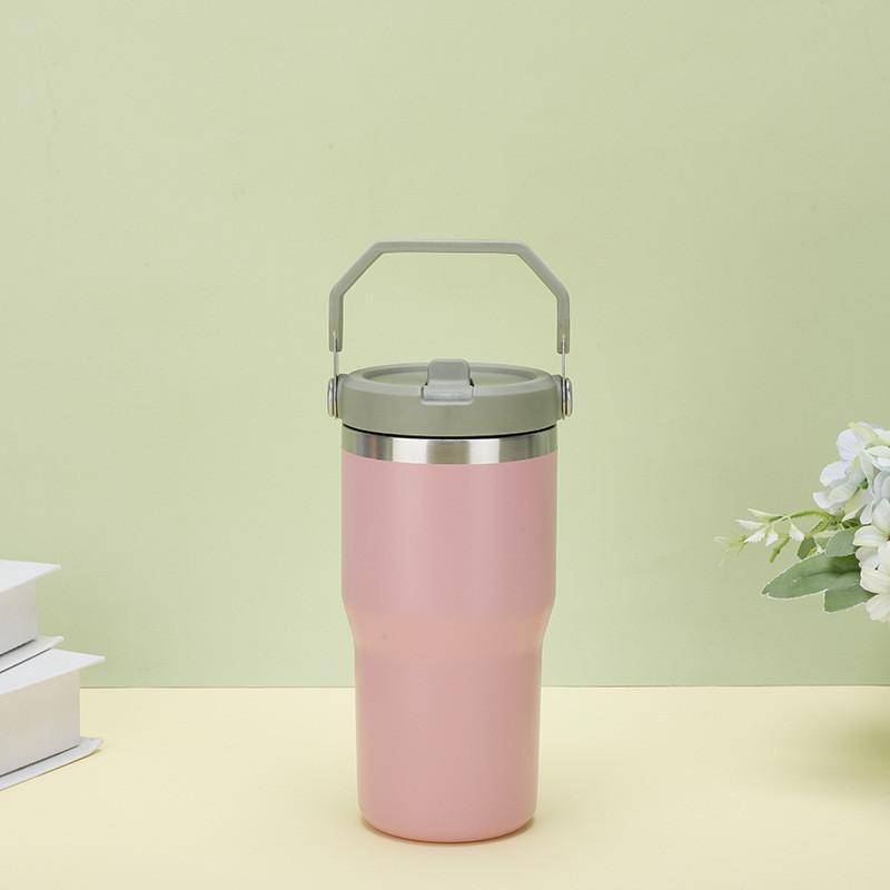 水筒 600ml 900ml タンブラー ステンレス ステンレスボトル 保冷 保温 真空 大容量 マグボトル シンプル アウトドア 旅行 携帯しやすい | ブランド登録なし | 06