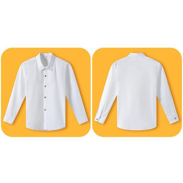 【大特価】子供服 ブラウス シャツ 男の子 入学式 長袖 フォーマル 発表会 卒園式 小学校 小学生 チェック柄 女の子 シャツブラウス ジュニア 子ども | ブランド登録なし | 07