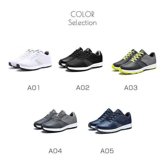 【値下げ】ゴルフシューズ メンズ レディース シューズ スニーカー ゴルフ 革靴 スパイク靴 運動靴 スリッポン 防水 耐滑 通気 スポーツ くつ 滑る防止 | ブランド登録なし | 11