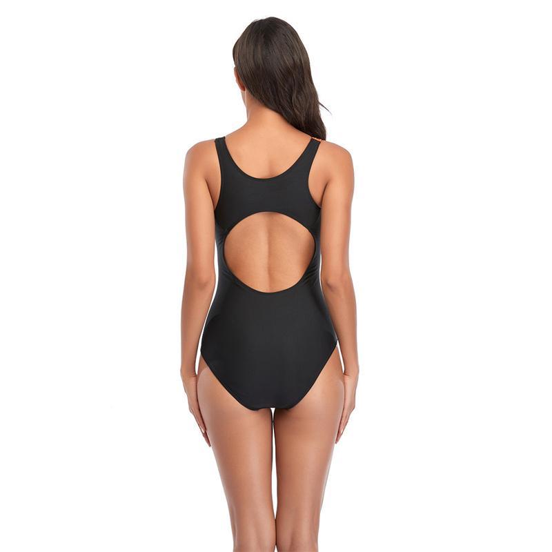 フィットネス水着 レディース オールインワン 競泳水着 温泉 スイムウェア フィットネス 水着 女性 長袖 体型カバー 練習用 短パン | ブランド登録なし | 17