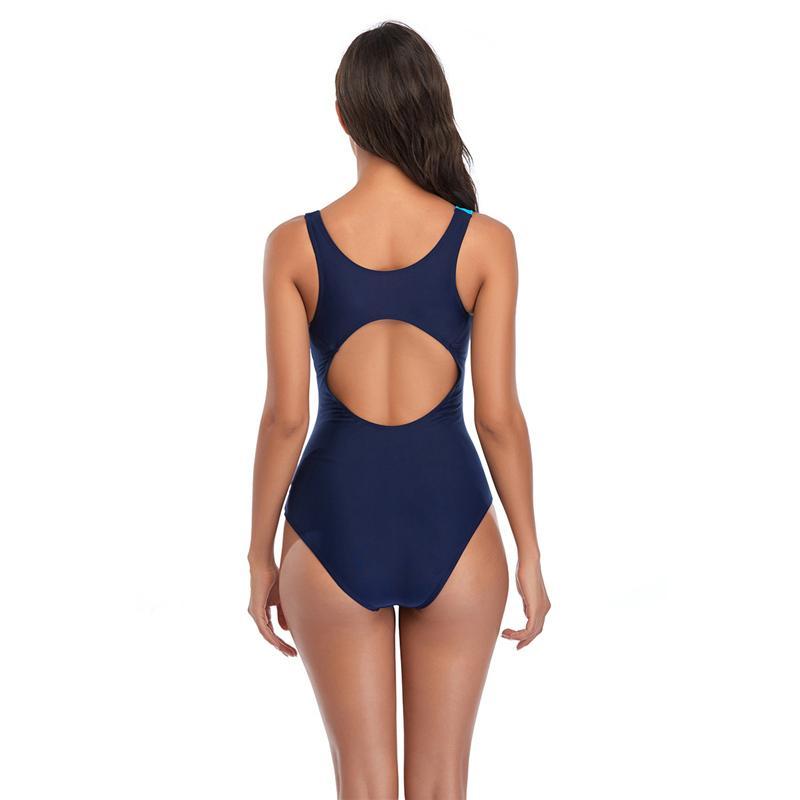 フィットネス水着 レディース オールインワン 競泳水着 温泉 スイムウェア フィットネス 水着 女性 長袖 体型カバー 練習用 短パン | ブランド登録なし | 12