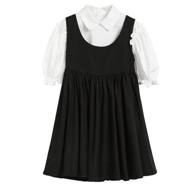 ジャンパースカート レディース サロペット 重ね着 レイヤード ブラック ロング丈 無地 オーバーオール カジュアル ゆったり 春夏 | ブランド登録なし | 02