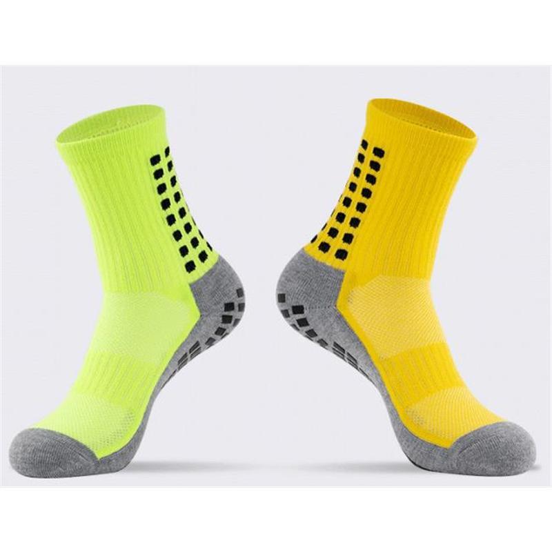 【大特価】靴下 メンズ ソックス クルーソックス 2足セット スポーツ サッカー ハイソックス カジュアル 秋冬 厚手 滑り止め バスケットボール 運動着 | ブランド登録なし | 23