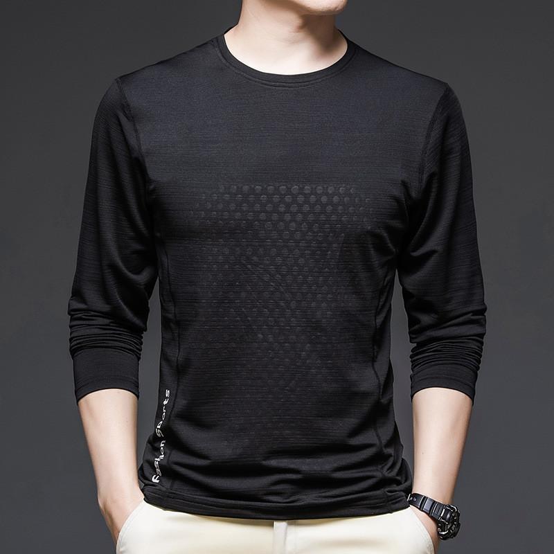 【値下げ】冷感インナー メンズ 速乾Tシャツ 長袖 Tシャツ トレーナー 無地 夏用 スポーツ 吸汗速乾 汗しみ防止 トレーニング 吸収 涼しい 脇汗 通気性 | ブランド登録なし | 05