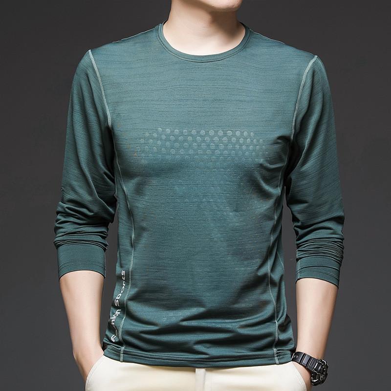 【値下げ】冷感インナー メンズ 速乾Tシャツ 長袖 Tシャツ トレーナー 無地 夏用 スポーツ 吸汗速乾 汗しみ防止 トレーニング 吸収 涼しい 脇汗 通気性 | ブランド登録なし | 08