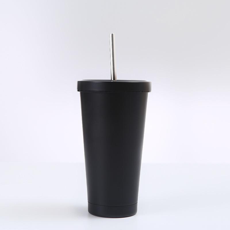 タンブラー 水筒 750ml ステンレス ストロー付き 保冷 保温 大容量 マグボトル シンプル アウトドア 旅行 ジム 持ち運び おしゃれ | ブランド登録なし | 13