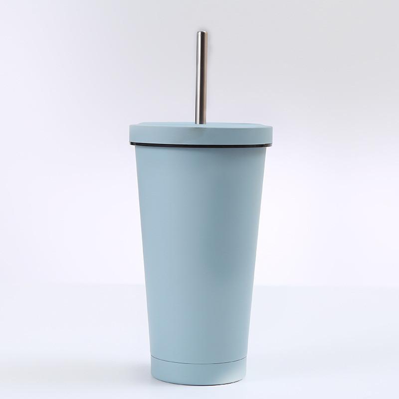 タンブラー 水筒 750ml ステンレス ストロー付き 保冷 保温 大容量 マグボトル シンプル アウトドア 旅行 ジム 持ち運び おしゃれ | ブランド登録なし | 17