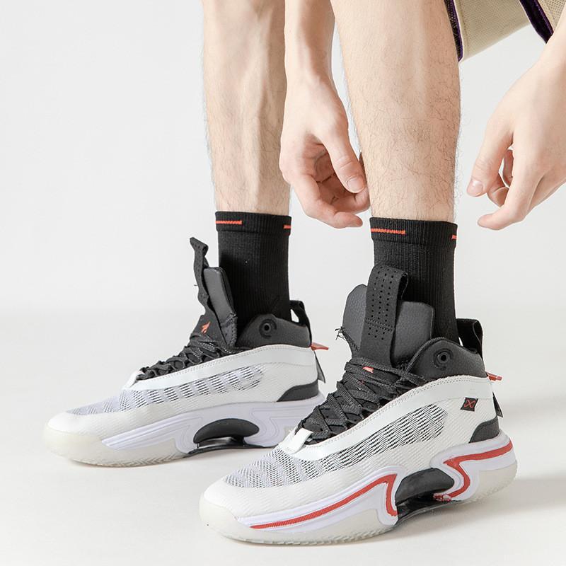 【大特価】靴下 メンズ ソックス クルーソックス 2足セット スポーツ 無地 トレーニング カジュアル バスケットボール 滑り止め ランニング かっこいい | ブランド登録なし | 09