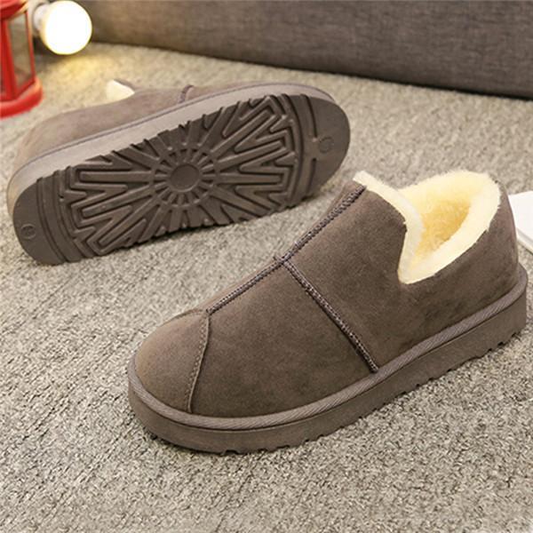 【特価】パンプス 裏ボア ローファー ルームシューズ 裏起毛 モカシン ぺたんこ ファー ムートン フラット ローカット ふわふわ レディース 防寒 冬 保温 | ブランド登録なし | 04