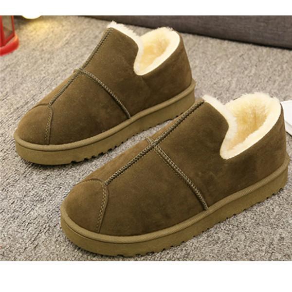 【特価】パンプス 裏ボア ローファー ルームシューズ 裏起毛 モカシン ぺたんこ ファー ムートン フラット ローカット ふわふわ レディース 防寒 冬 保温 | ブランド登録なし | 05