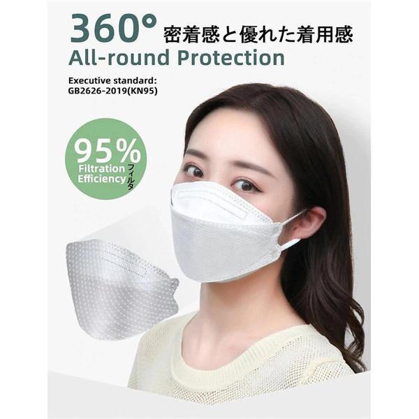 50枚 マスク カラー 血色 カラーマスク 大人用 使い捨て マスク 血色マスク 不織布 柳葉型 韓国風 立体構造 可愛い 4層構造 防塵 | ブランド登録なし | 25