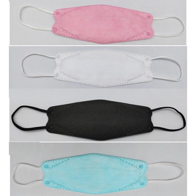 50枚 マスク カラー 血色 カラーマスク 大人用 使い捨て マスク 血色マスク 不織布 柳葉型 韓国風 立体構造 可愛い 4層構造 防塵 | ブランド登録なし | 29