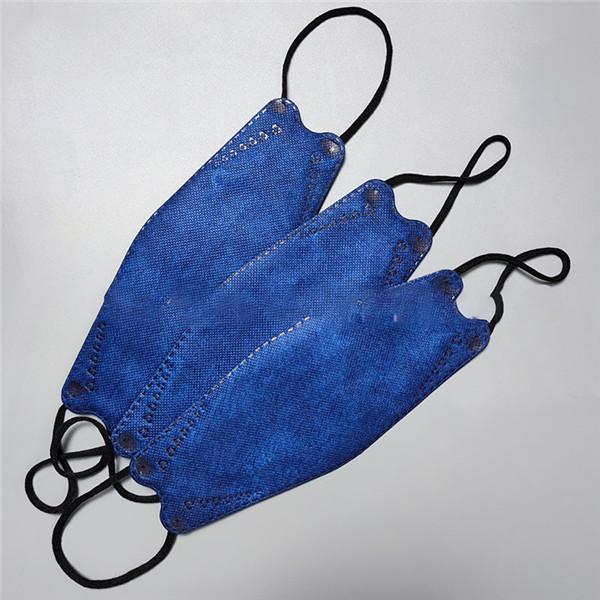 50枚 マスク カラー 血色 カラーマスク 大人用 使い捨て マスク 血色マスク 不織布 柳葉型 韓国風 立体構造 可愛い 4層構造 防塵 | ブランド登録なし | 14