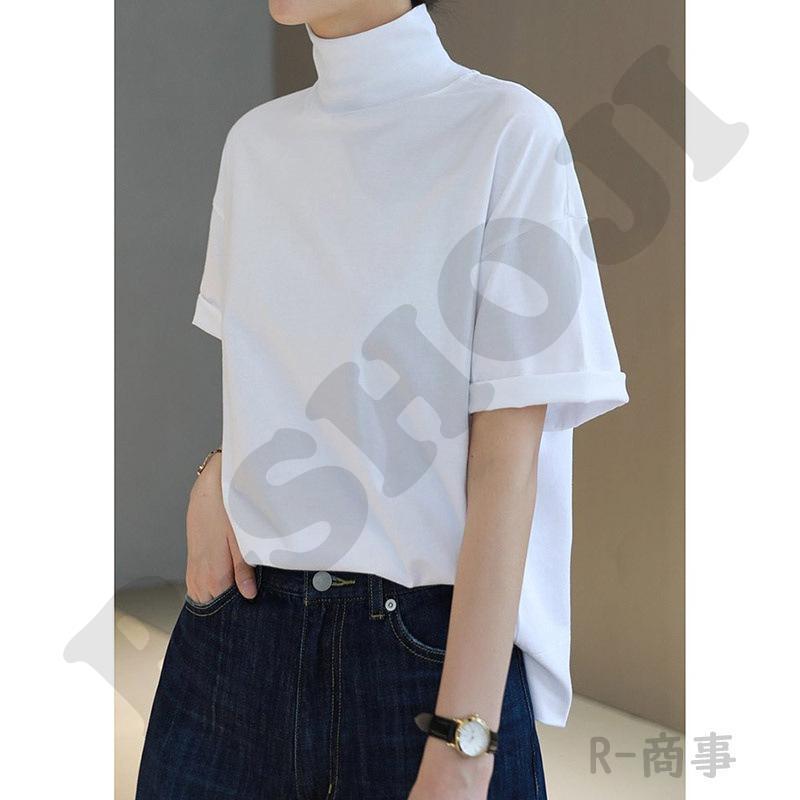 お値下げ！新品　定価38500円　CINOH レディース　半袖シャツ KOEISTORE tシャツ レディース 春 夏 春夏 黒 白 半袖 無地