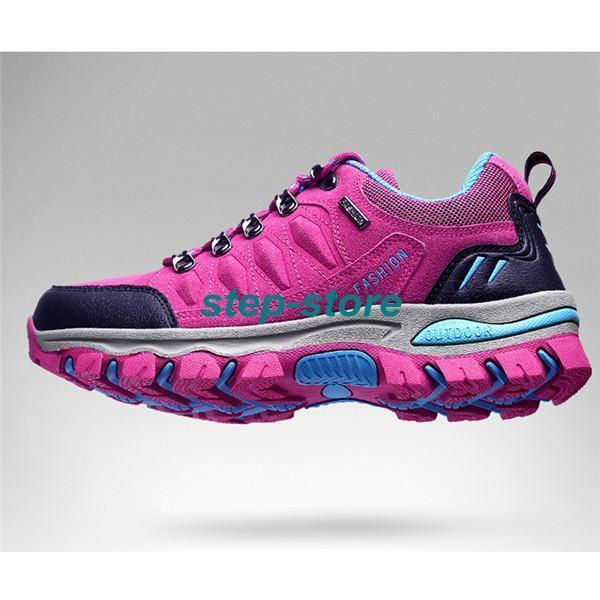 【大特価】トレッキングシューズ レディース 登山靴 スニーカー ゴルフ スポーツシューズ アウトドア ウォーキング ハイキング 運動靴 防水 滑り止め 軽量 | ブランド登録なし | 10