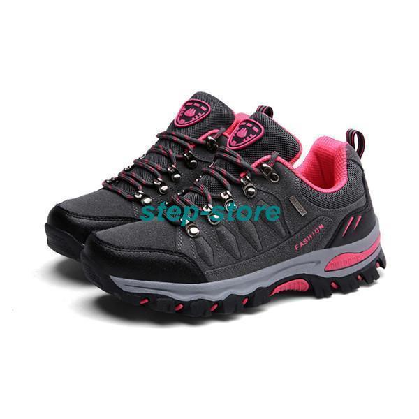 【大特価】トレッキングシューズ レディース 登山靴 スニーカー ゴルフ スポーツシューズ アウトドア ウォーキング ハイキング 運動靴 防水 滑り止め 軽量 | ブランド登録なし | 14