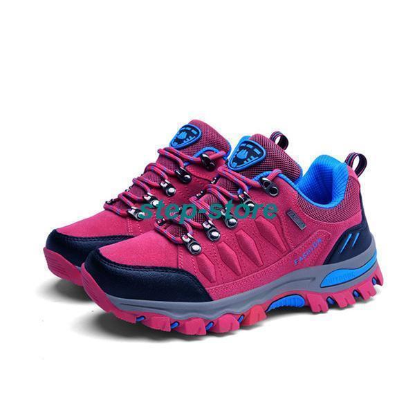 【大特価】トレッキングシューズ レディース 登山靴 スニーカー ゴルフ スポーツシューズ アウトドア ウォーキング ハイキング 運動靴 防水 滑り止め 軽量 | ブランド登録なし | 07