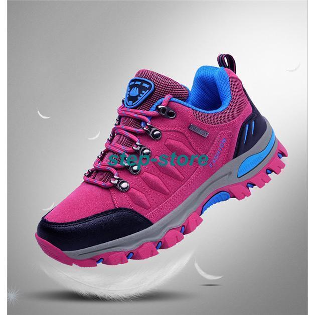 【大特価】トレッキングシューズ レディース 登山靴 スニーカー ゴルフ スポーツシューズ アウトドア ウォーキング ハイキング 運動靴 防水 滑り止め 軽量 | ブランド登録なし | 08