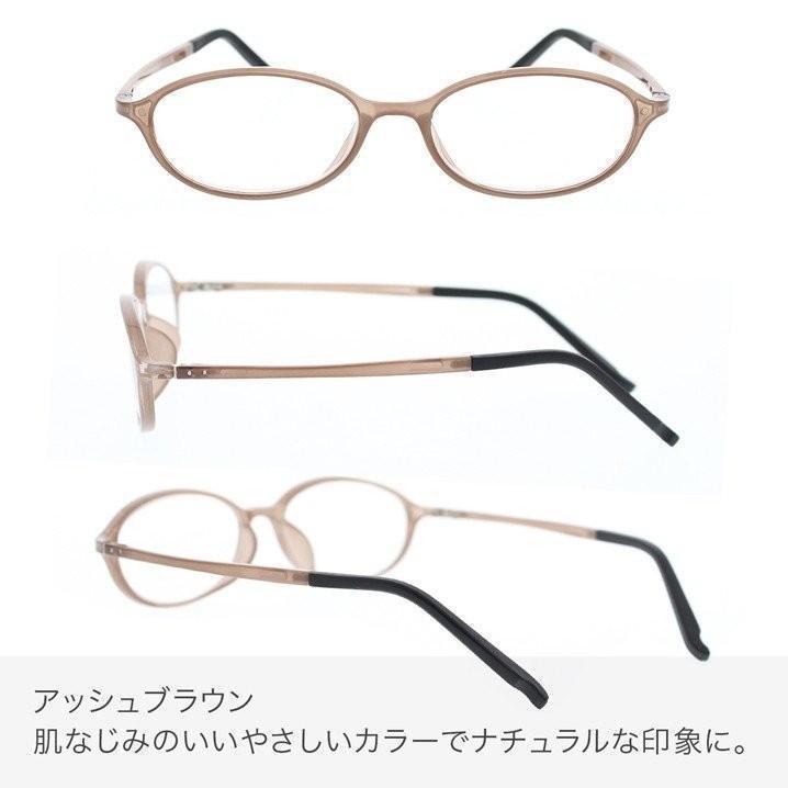 老眼鏡 おしゃれ レディース 度数0.5から全5色 アイウェアエア オーバル メンズ 女性 40代 ブルーライトカット |  | 11