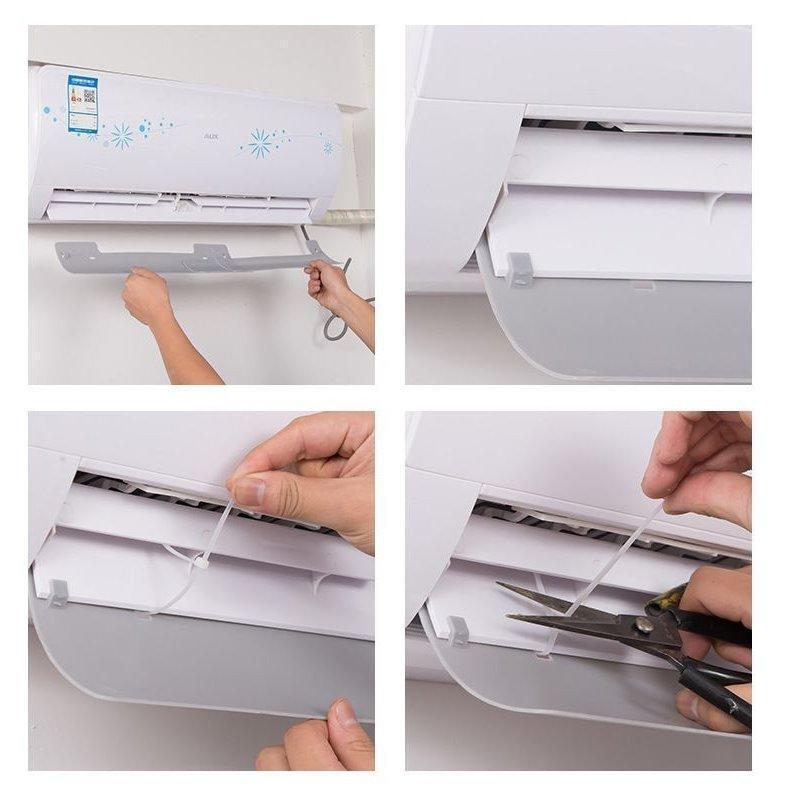 【値下げ】エアコン風向き調節板 調節カバー 風向き 風除け 風よけ 風避け 冷房対策 調節 調整 カバー 長さ調節可能 板 エアコンアクセサリー エアコン 空調 |  | 06