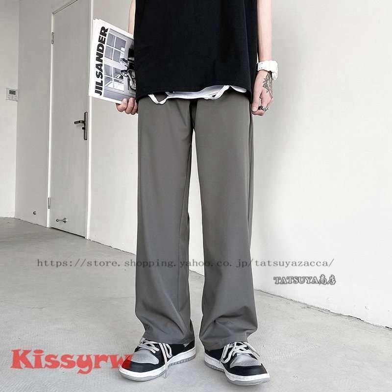 サルエルパンツメンズバギーパンツゆったり春秋9分丈パンツゆったり長ズボン涼しいファッションウエストゴム無地ワイドパンツイージーパンツ | ブランド登録なし | 14