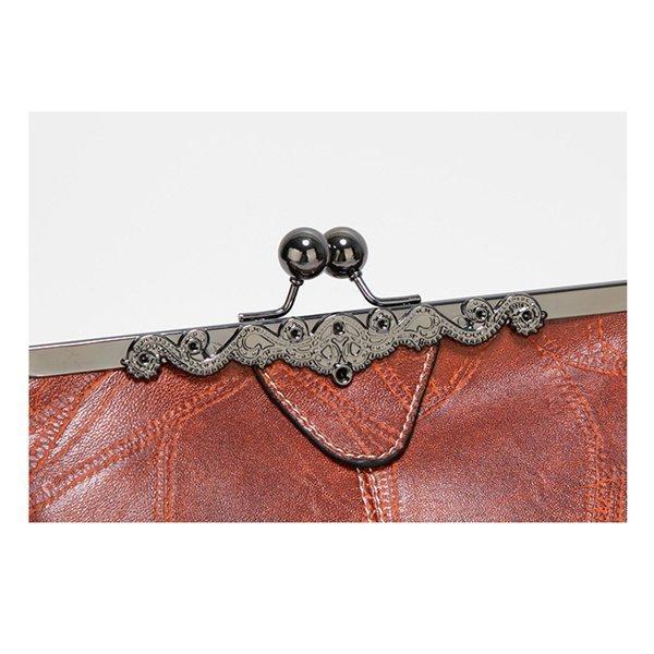 【値下げ】店長押し ショルダーバッグ レディース がま口 斜め掛け 大人 ガマ口 バッグ かばん ミニショルダー ポシェット 肩掛け がまぐち 通勤 通学 | ブランド登録なし | 19