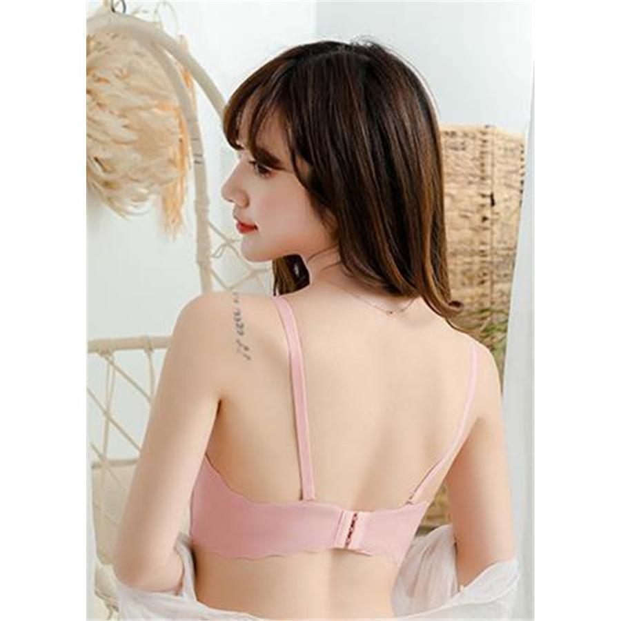 「2点購入で10％OFF」ブラジャー ショーツセット ノンワイヤー 下着 女性 上下セット セット 脇肉補正 ランジェリー シームレス 盛れる 育乳 | ブランド登録なし | 08